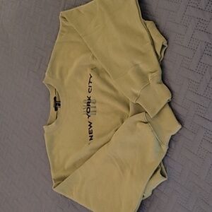 Forever 21 Crop Crew Sweater